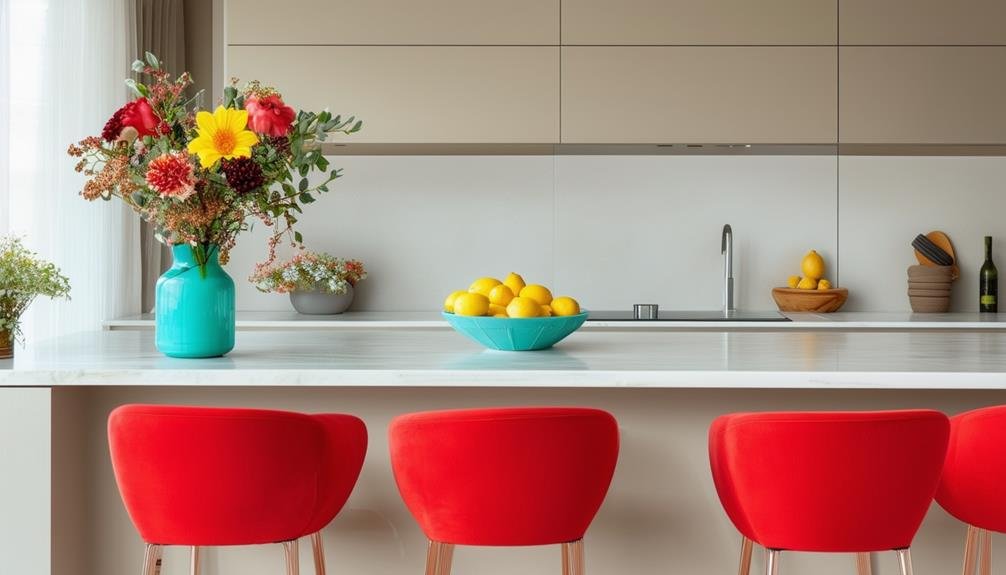 adding pops of color